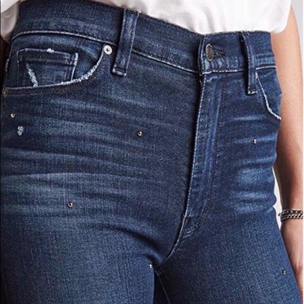 Hudson Jean With Metal Polka Dots